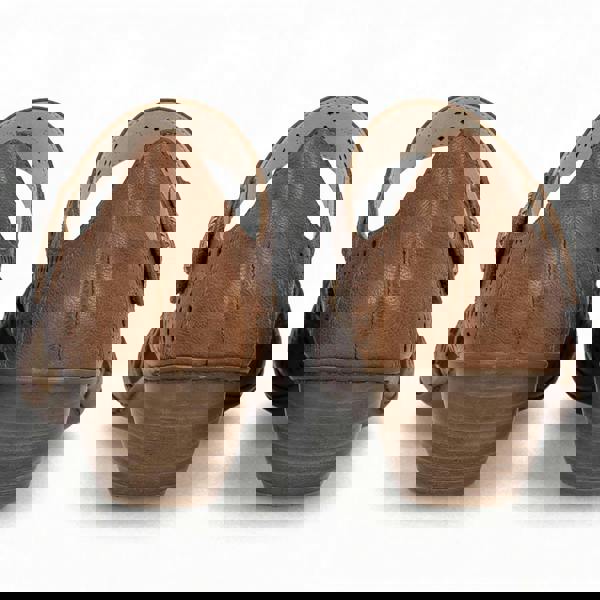 Rieker Rieker MIRJAM 43753-22 Womens Ankle Strap Sandals Tan