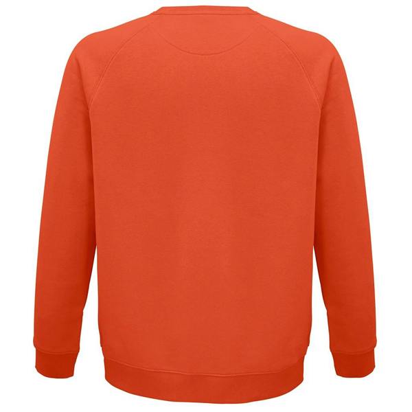 SOLS Unisex Adult Space Organic Raglan Sweatshirt - Burnt Orange