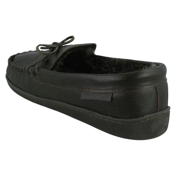 Hush Puppies Mens Hush Puppies Moccasin Style Slipper Ace Slipper