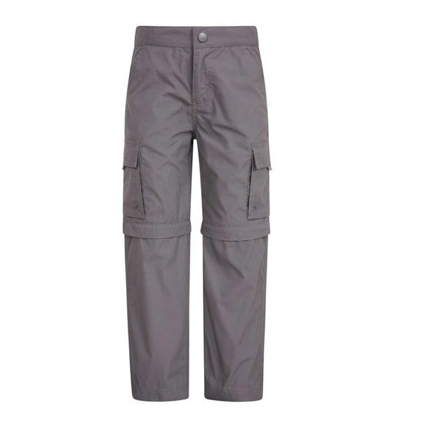 Mountain Warehouse Childrens/Kids Convertible Active Trousers - Dark Grey