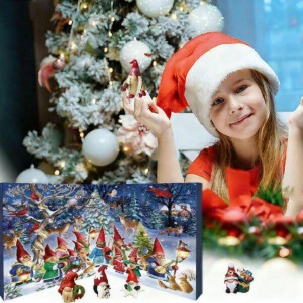Leaper Christmas Santa & Dwarf Advent Calendar