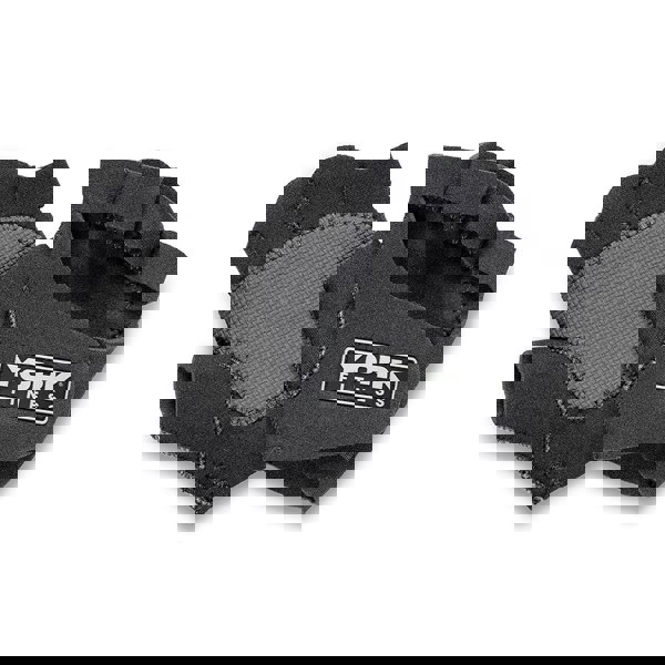 York Weight Training Lifting Gloves with Padded Neoprene Palms - Black