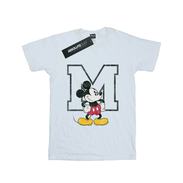 Disney Boys Mickey Mouse Classic M T-Shirt - White