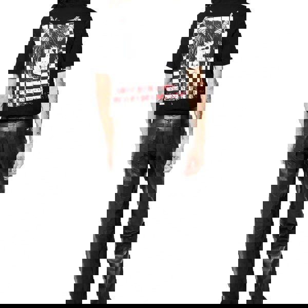 Amiri Wes Lang Checker Skull T Shirt Black