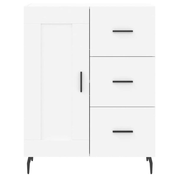 Berkfield Highboard White 69.5x34x180 cm Engineered Wood