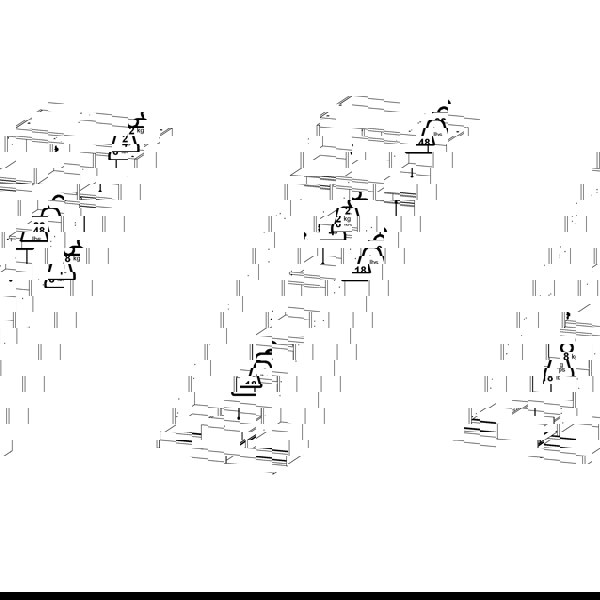 Furniture To Go Naia Wardrobe with 2 sliding Doors + 1 Door + 3 drawers in White