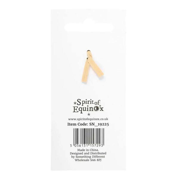 Keyring packaging sleeve with Spirit of Equinox label and item code