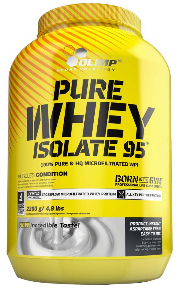 Olimp Nutrition Pure Whey Isolate 95, Strawberry - 2200g