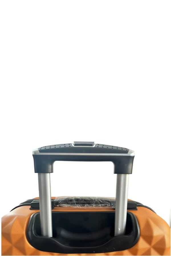 Groundlevel 3pc ABS 4 Wheel Diamond Luggage Set