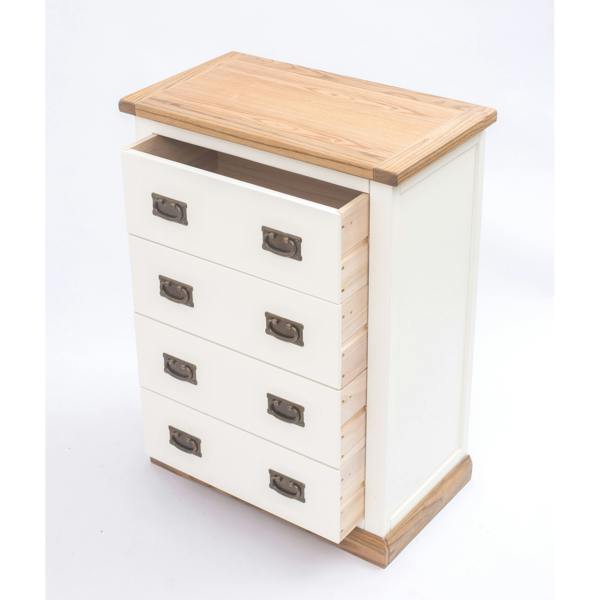 Cabinet Bits Tropea 4 Drawer Chest of Drawers Bras Drop Handle