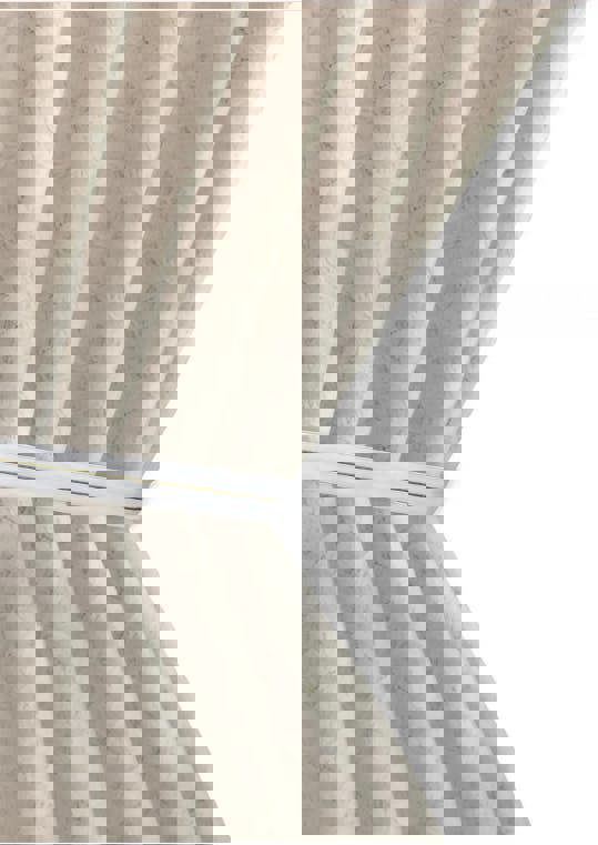 Anyhouz Anydrape Curtain Beige 150cmx250cm Romantic French Linen Jacquard Lace Blackout Curtain