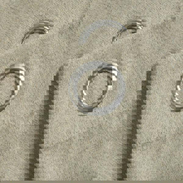 Luxury Living Linen Look Ring Top Blackout Curtains