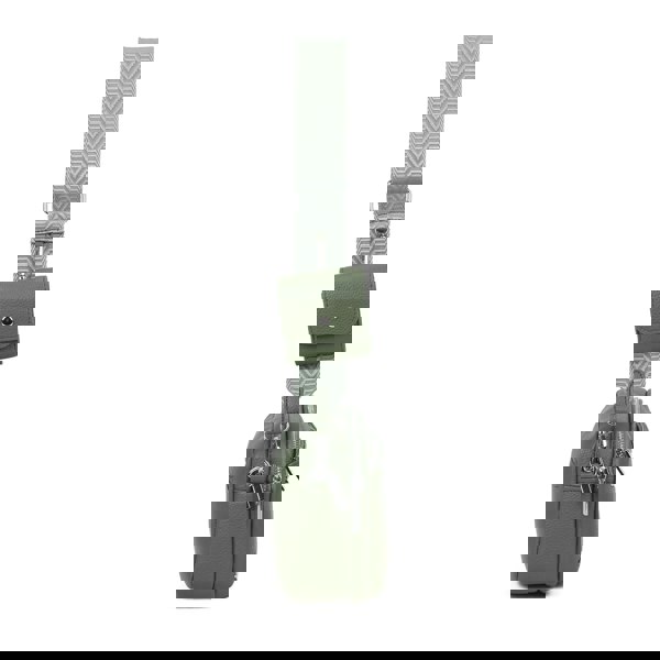 Kitise Wide Strap Crossbody Bag Shoulder Purse Pouch Accent