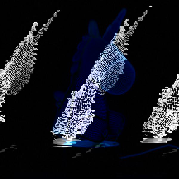 Nova Unicorn 3D Lamp