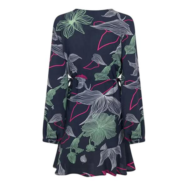 Vero Moda Womens/Ladies Jane Floral Wrap Dress - Black - 