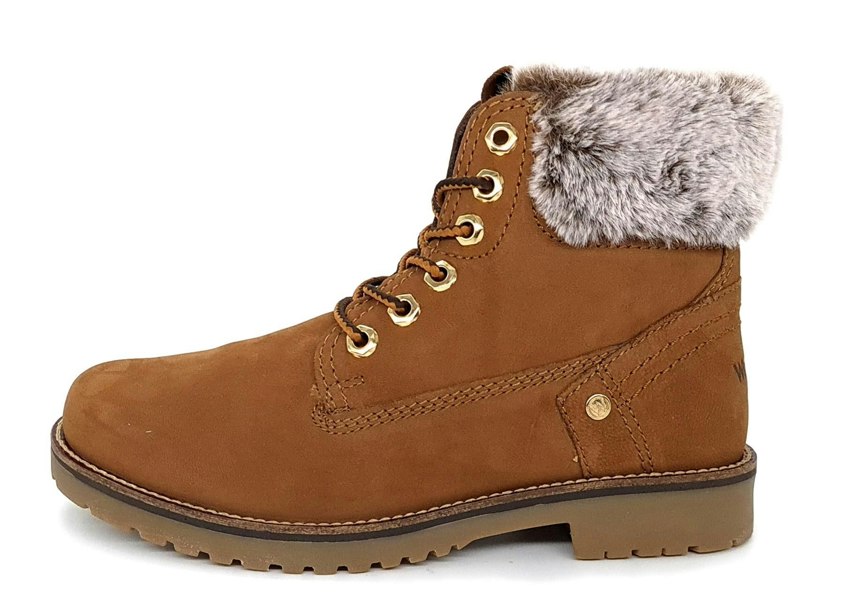 Wrangler Alaska Womens Warm Fleece Ankle Lace Boots