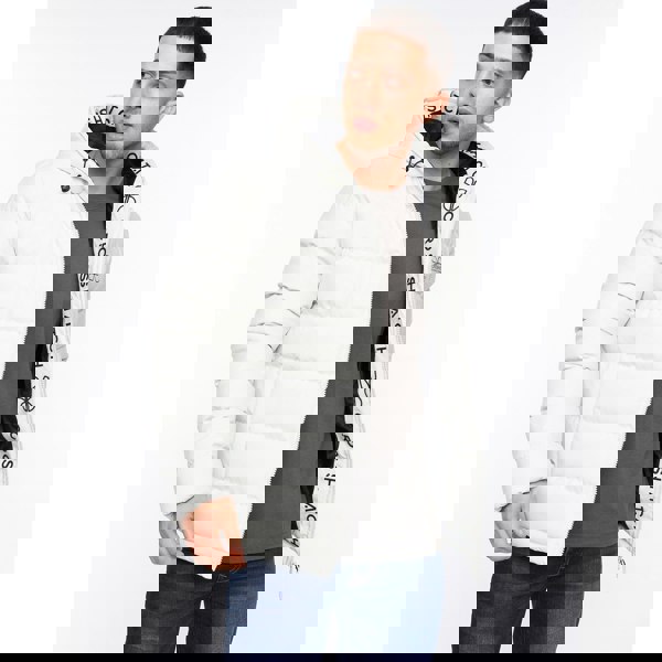 Crosshatch Mens Pitsburg Jacket - Putty