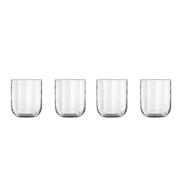 Luigi Bormioli Jazz DOF Glasses, 350ml x 4