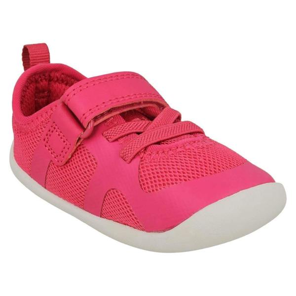 Clarks Childrens Clarks Pre-Walkers Washable Trainers Roamer Flux T