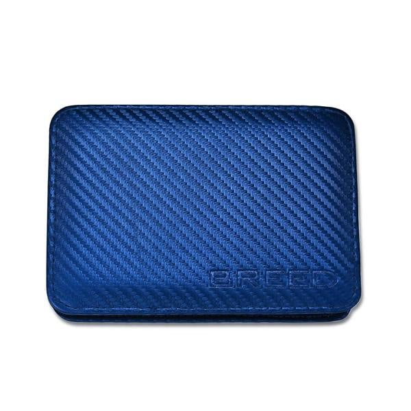 Breed Nitro 8 Piece Surgical Steel Groom Kit - Carbon Fiber - Racing Blue - BRDGRMKIT-CF03