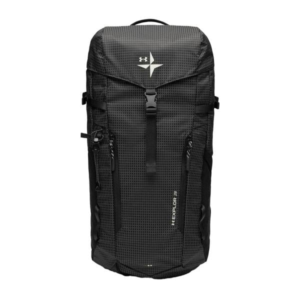 Under Armour Explor Grid Hiking Backpack - Black/White - 