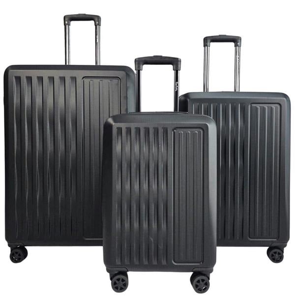Infinity Luggage ABS Hard Shell Suitcase Luggage Set Travel Carry on Cabin Bag