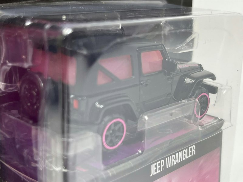 Jada Jeep Wrangler Black 1:64 Scale Pink Slips Jada 213291000