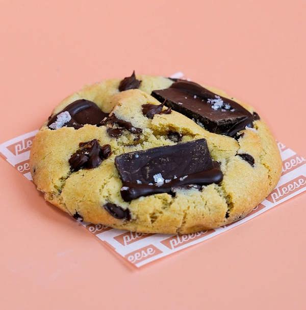 Pleese Dark Chocolate & Sea Salt Cookie