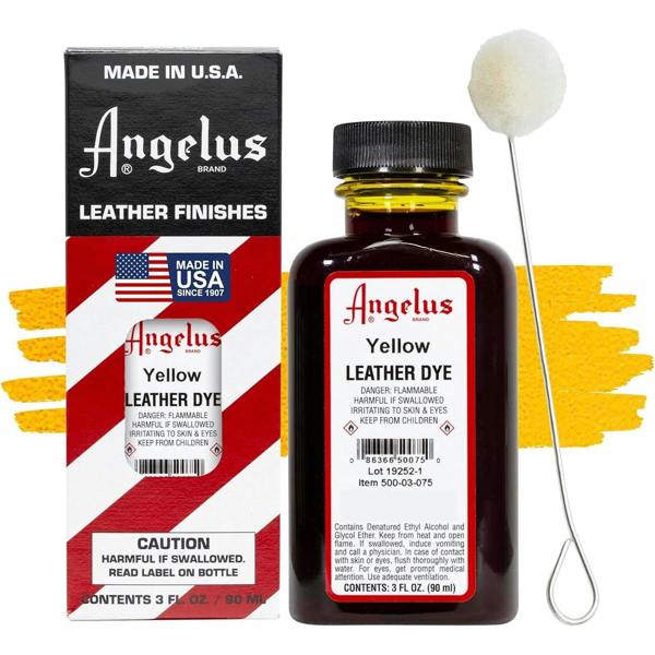Angelus Leather Dye - Permanent Deep Penetrating Colour Change 3oz