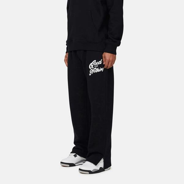 Good For Nothing  Black Flared Joggers - Black Image 5