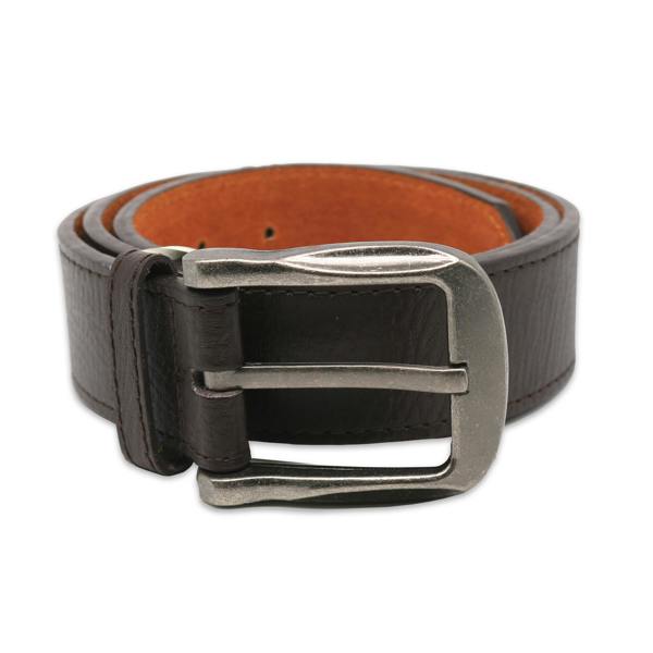 Duke Mens D555 Harrison Bonded Leather Waist Belt - Brown - 
