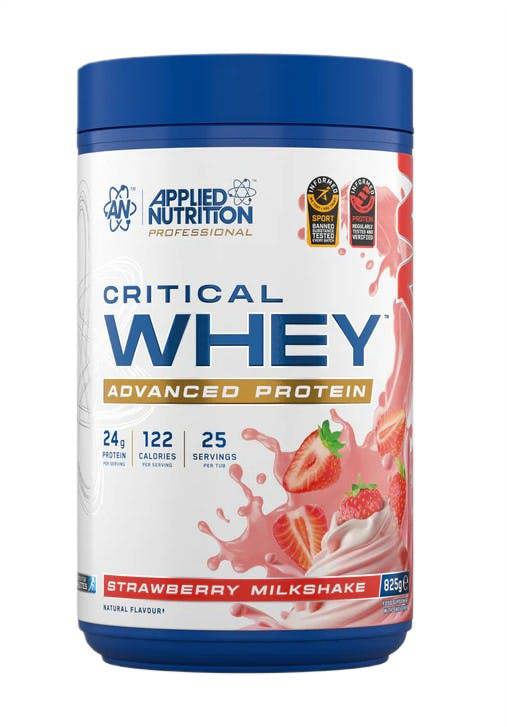 Applied Nutrition Critical Whey, Strawberry Milkshake (EAN 5056555211236) - 825g