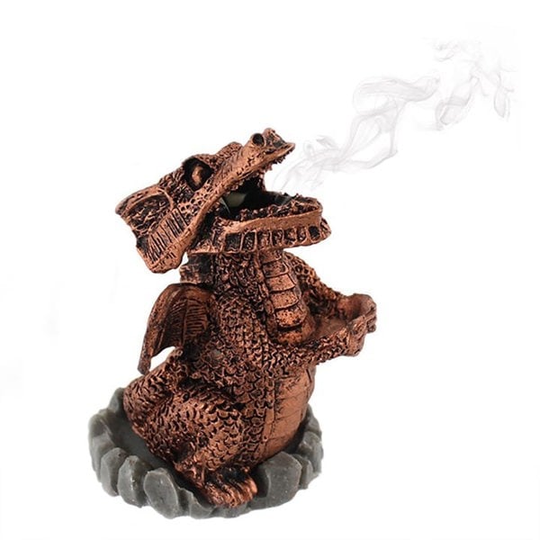 Serano Red Dragon Incense Cone Holder