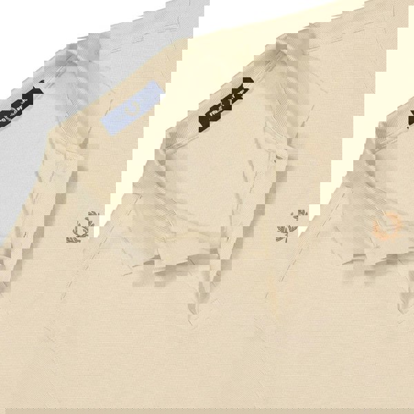 Fred Perry M6000 691 Oatmeal Polo Shirt Mens XS