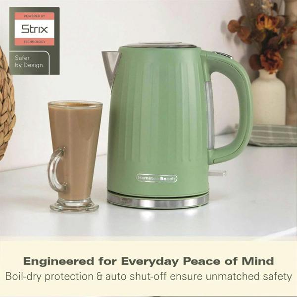 Hamilton Beach Harmony 1.7L Kettle - Matcha