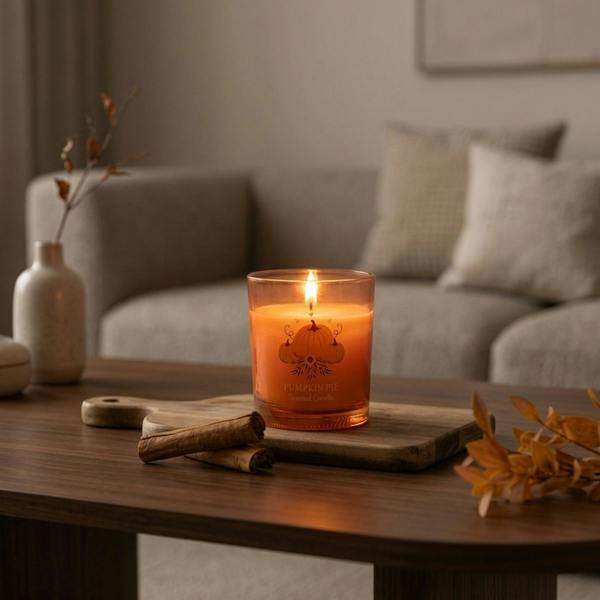 Garden Greatness Harvest Pumpkin Pie Scented Candle