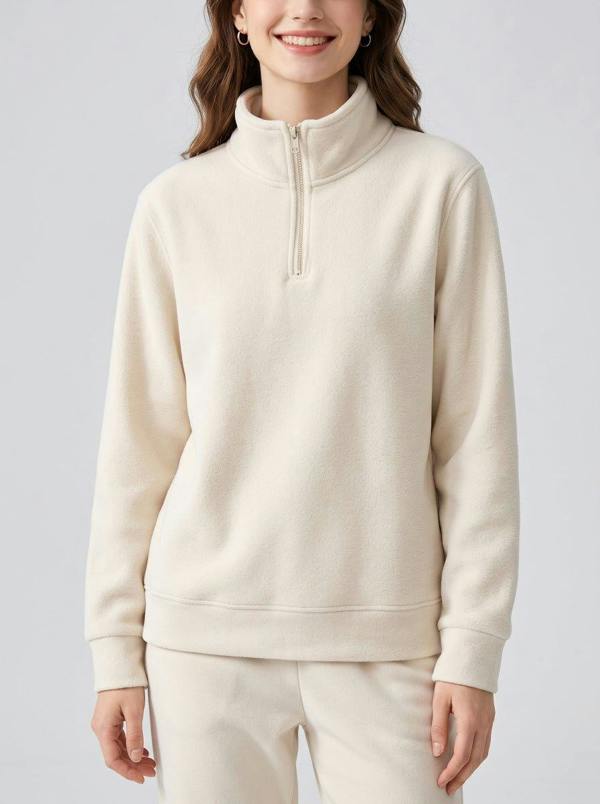 Anniou Women's Fleece Pullover Sweatshirt