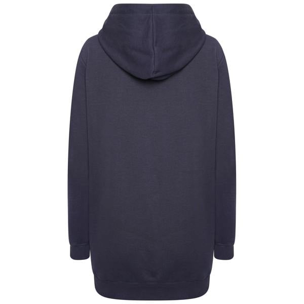 Smart Living Ladies Longline Crewneck Sweatshirt - Navy