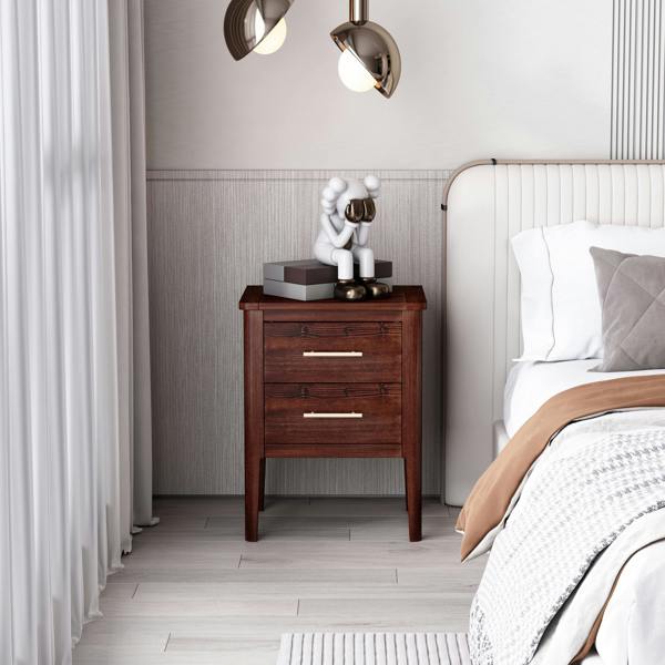 Cabinet Bits Carbini 2 Drawer  Bedside Table