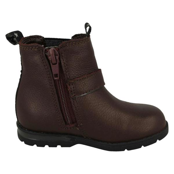 Clarks Girls Clarks Buckle Detailed Heeled Ankle Boots Dabi River T