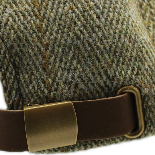 Heather Hats & Accessories Derby Tweed Baseball Cap, Cotton Lining, Outdoor Wear, Sage