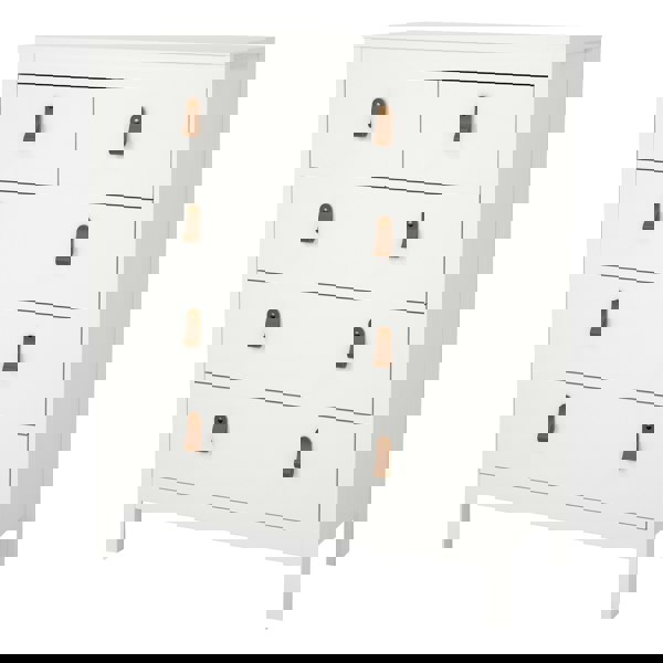 Furniture To Go Barcelona Chest 3+2 drawers in White