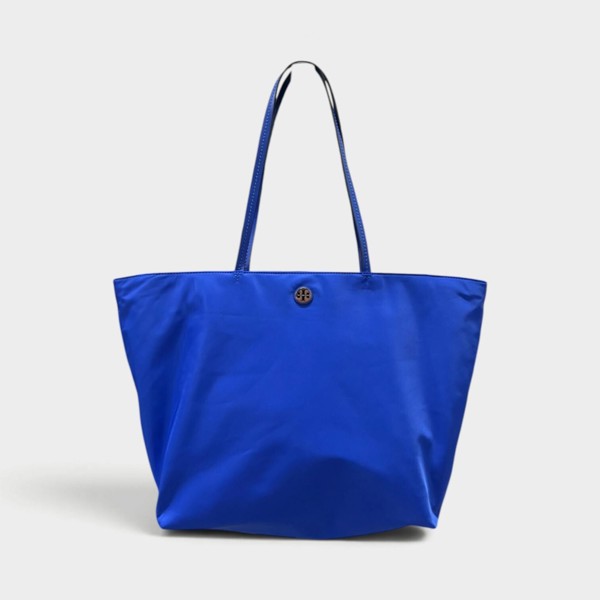 Tory Burch Nylon Tote Bag Eccentric Blue