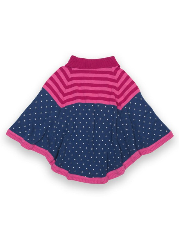 Kite Girls Organic Berry Blush Poncho