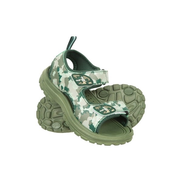 Mountain Warehouse Boys Camouflage Sandals - Green