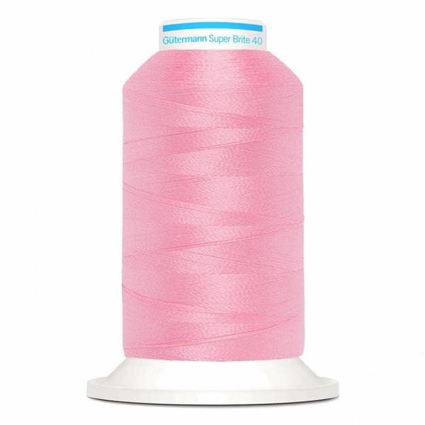 Gutermann Super Brite Polyester 40 Embroidery Thread 1000m Polyester Thread Suitable For Embroidery