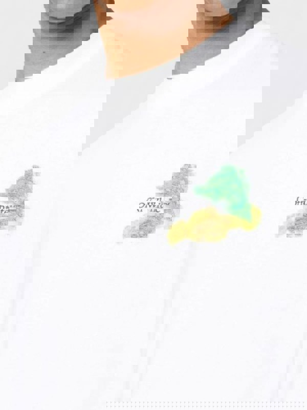 Off-White Brush Arrows Short Sleeve T Shirt White Multi