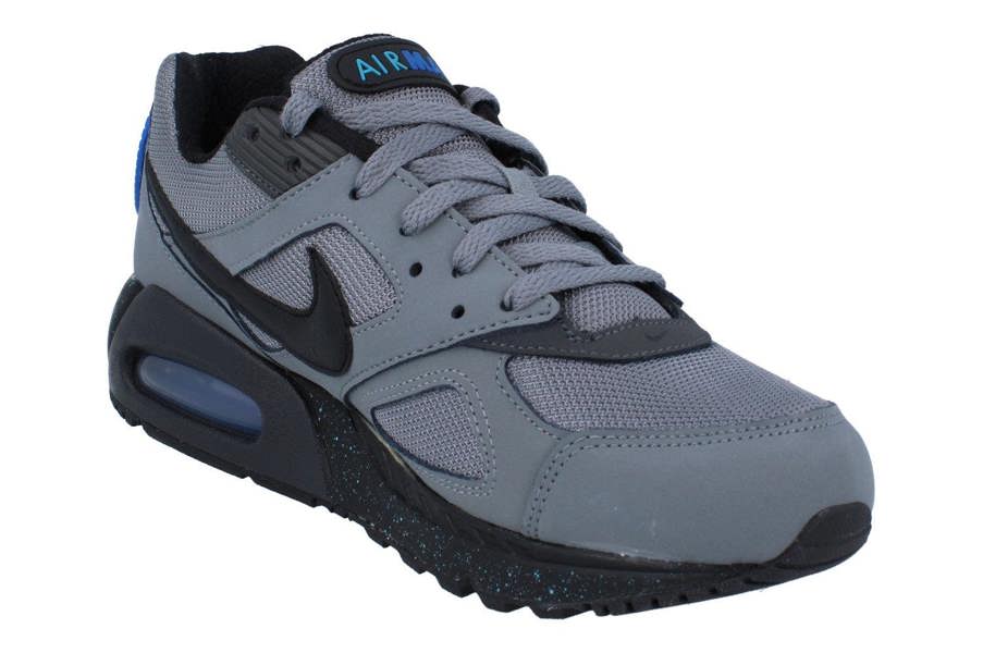 Nike Air Max Ivo Mens Running Trainers 580518 Shoes  004 - Cool Grey Black Prize Blue 004 - Photo 3