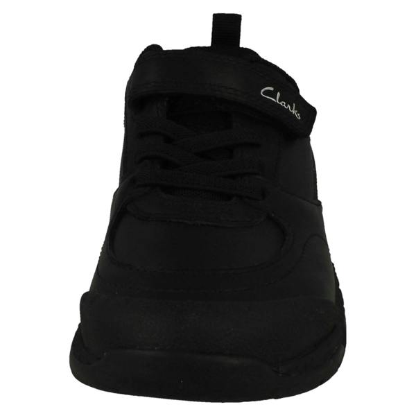 Clarks Boys Clarks Hook And Loop Fastening School Shoes Steggy Stride K