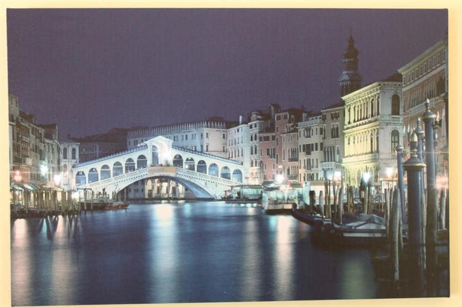 Rialto Bridge Scene Print LED HD1180